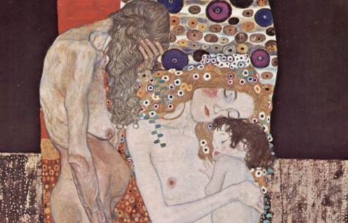 paintingispoetry:Gustav Klimt, Die drei Lebensalter der Frau detail, 1905