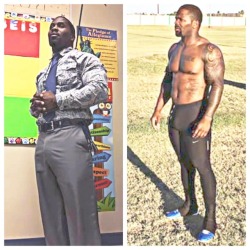xemsays:black, male, elementary school teacher