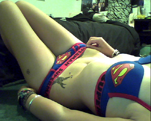 savingthrowvssexy:  Superman Underwear 