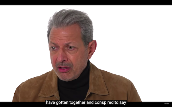 lilyjamesbisexual:  when jeff goldblum understands makeup criticisms better than