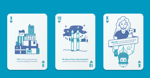 Facebook&rsquo;s B2B Deck of Playing Cards, design by Human After All