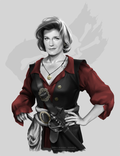 star-trek:Mirror Universe Pirate Janeway by ~G672 #deviantart