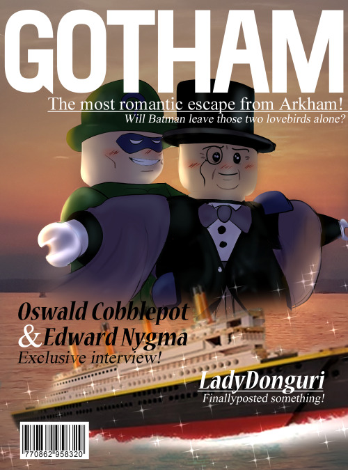 ladydonguri: What do you mean there’s no Gotham magazine with Riddler and Penguin on the front page?