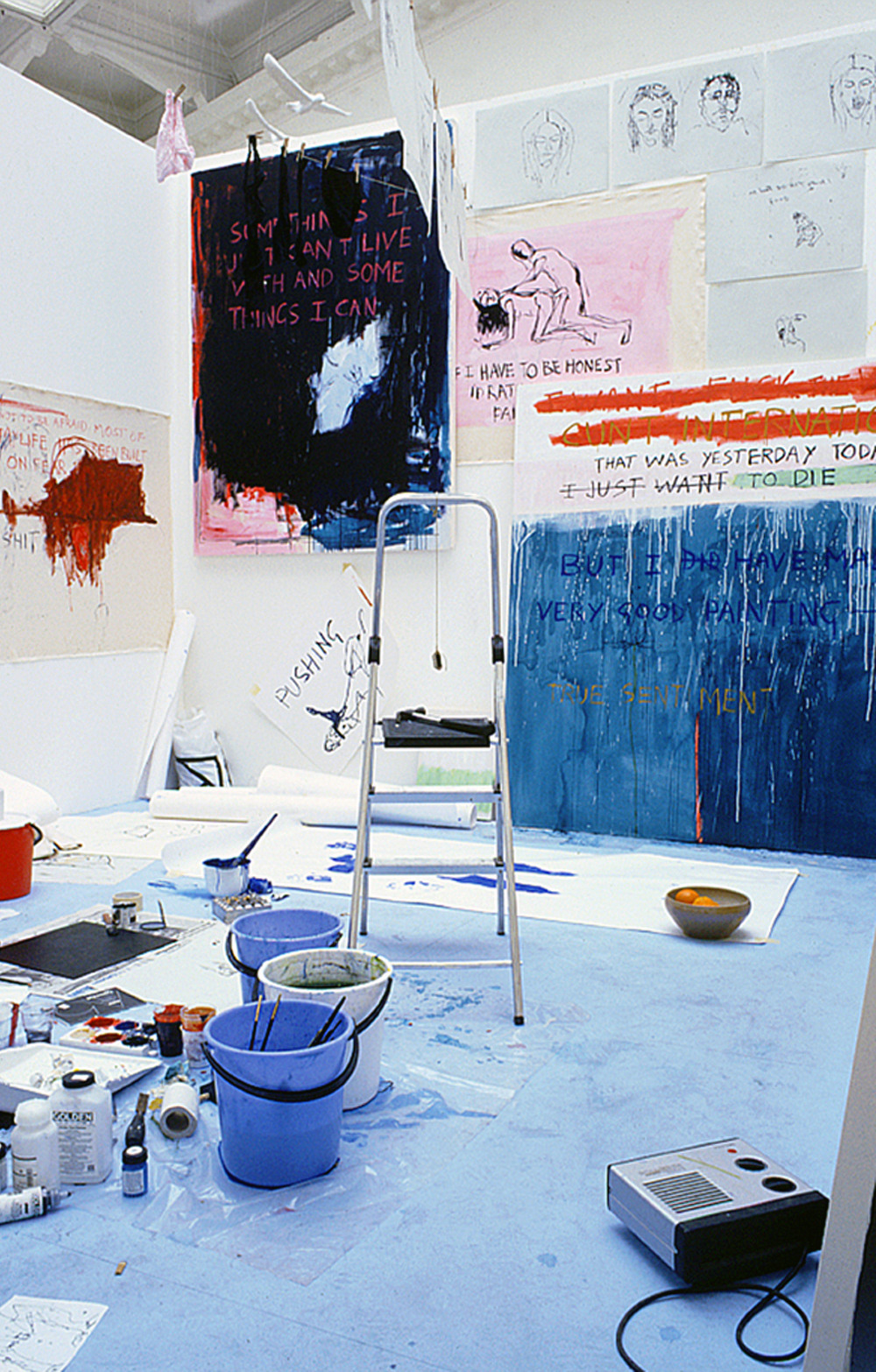 likeafieldmouse:  Tracey Emin - Exorcism of the Last Painting I Ever Made (1996)