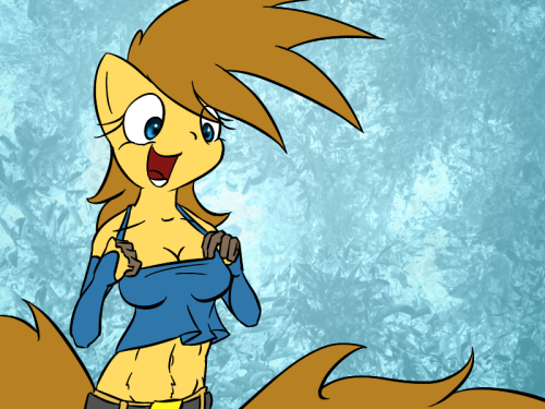 anthro-sapphire-and-greyzeek:  ‘I’m sorry, but now I am’ TT3TT  OMG! >w<