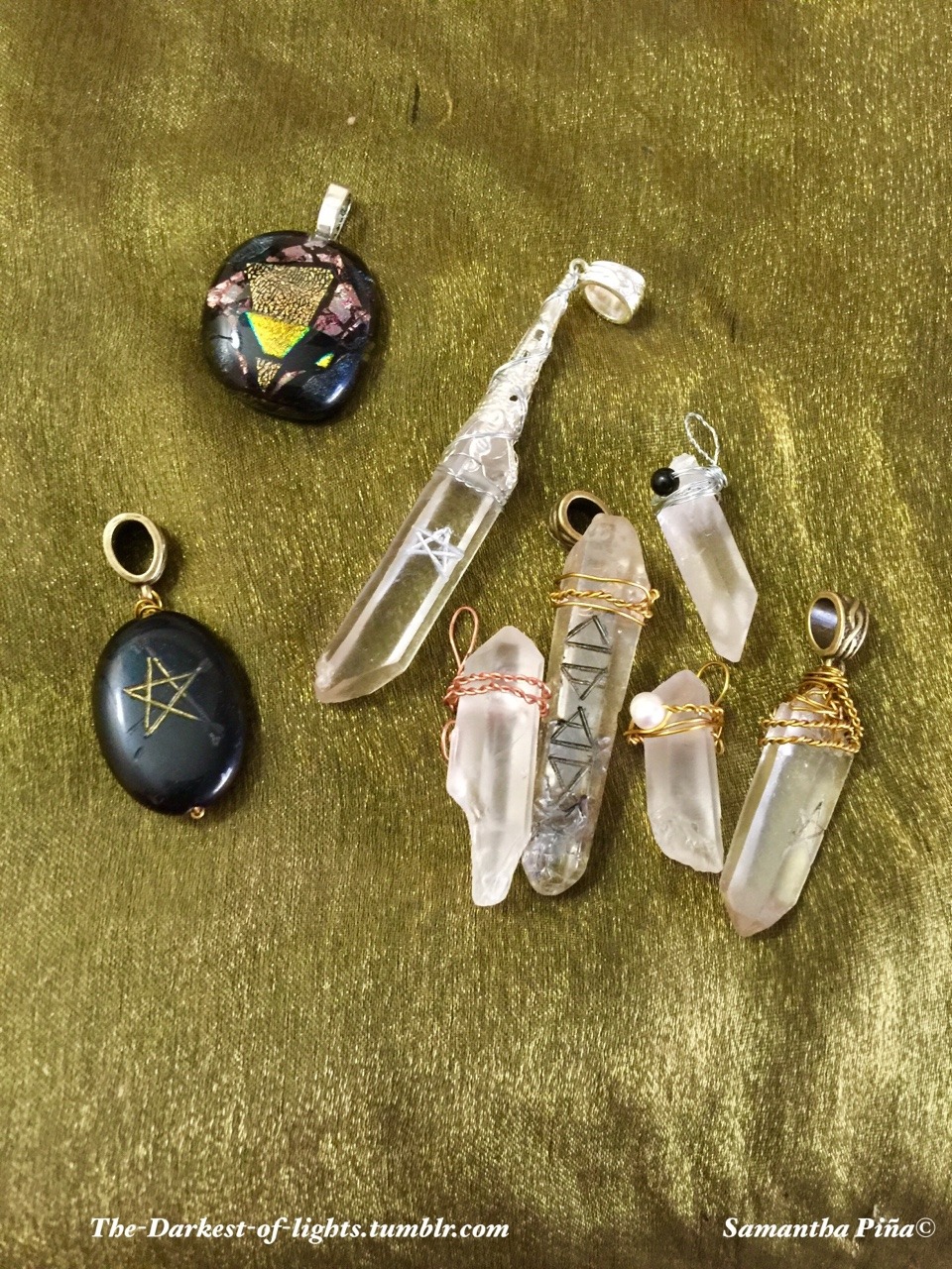 the-darkest-of-lights:  Some new items that will be listed next week!!  Willow Crystal