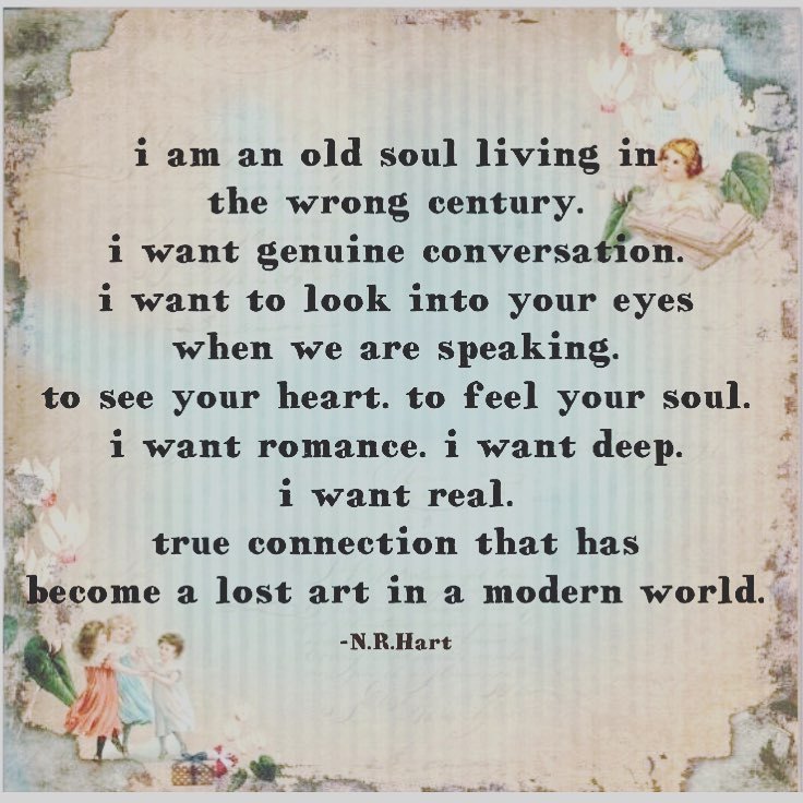 An soul have you old The Old