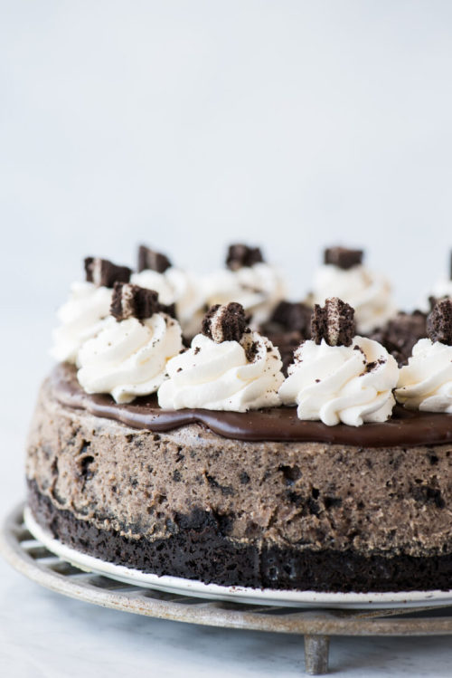 sweetoothgirl:  Oreo Cheesecake