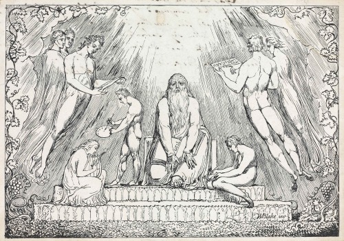 venicepearl:Enoch, William Blake“Impiety increased; fornication multiplied; and they transgressed an