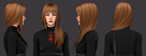 evoxyr: nyx V1 &amp; V2 hairs ☽  mm recreation of newsea’s innocent hair!☽  V2 is just a straight u