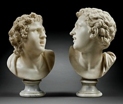 hadrian6:A Pair of Busts of The Sons of Laocoon.