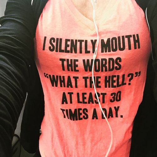 My gym tee today. #uoonyou #notaconversationstarter #justheretoworkout