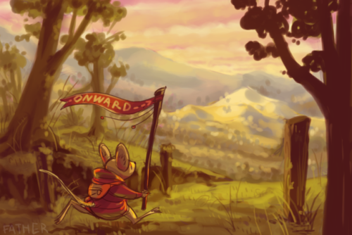 im trying to do speedpaints every now and then to force myself to draw more environments