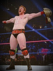 1994falloutboy:  Favorite pictures of Sheamus in his ring gear :3