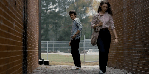 jonathan-biers:Nancy Wheeler and Steve Harrington S1 &amp; S2 Parallels