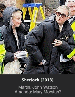 sherlockstuff:Martin Freeman & Amanda Abbington - Together on Screen