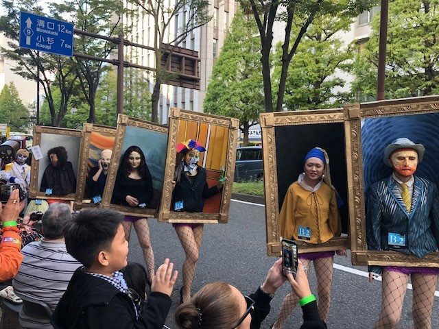 historyofartdaily:  The Kawasaki Halloween Parade (sources: @kawahallo &amp;