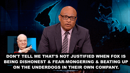 Larry Wilmore comments on the Roger Ailes controversy.on.cc.com/2aTMmeY
