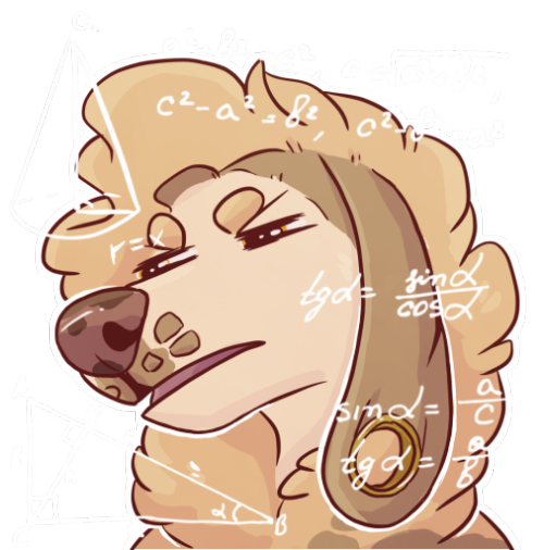 2 more quick stickers for the poodle pack (damn, the white parts do really not work well with tumblr