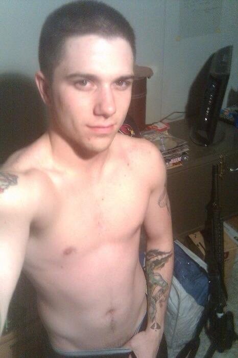 Every girl loves a man in uniform, or in this case out of one ;)