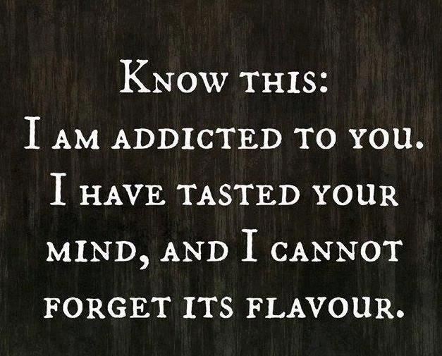 gibby666:  jollyrogers777:  It tastes heavenly  Addicted; mind, body &amp; soul!