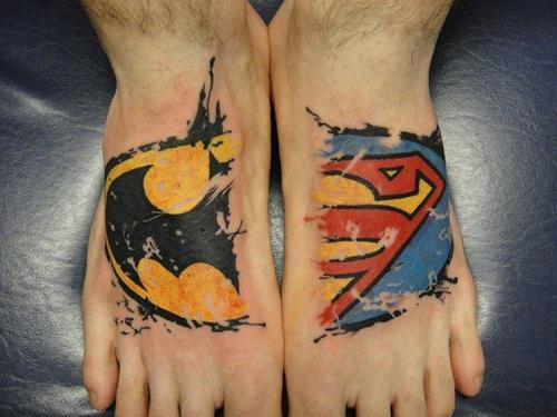 Porn Pics My oh my!  Superhero feet? and now those