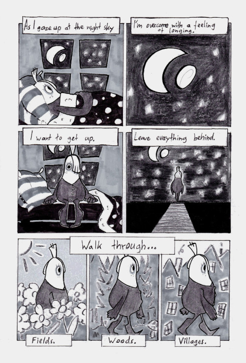 alex-balan:Comic about a pear falling asleep. —————————————————-or maybe about the word “Hiraeth” wh