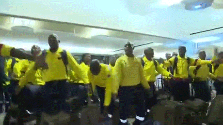 sizvideos:  South African firefighters dance adult photos