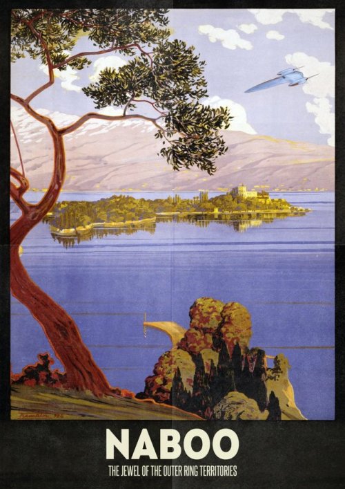 gffa:Vintage Star Wars Travel Posters | byMovieManiacsDesign