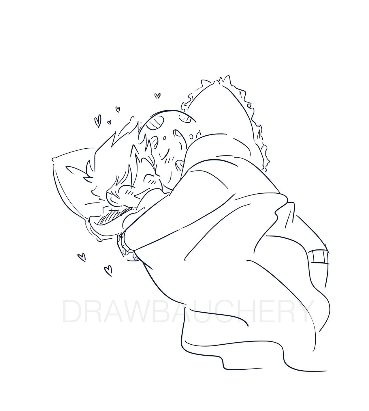 so much so that sometimes peter just pretends to be cold