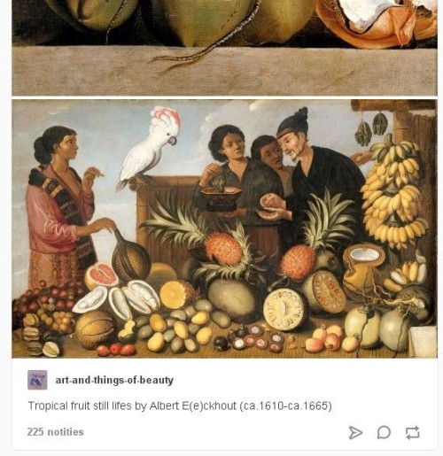 A series paintings of fruit still lifes, Now happily censored by tumbl !!! Why ?? I think because th