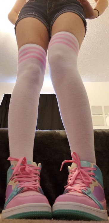 kawaiigiantess:Would you guys rather be under my shoe or inside my shoe? If you ask super nicely I m