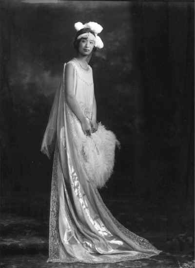 Wife of Iichi Kishi, the Attaché at the Japanese Embassy in London, 1926