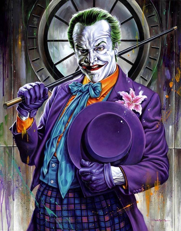 extraordinarycomics:  The Joker by Jason Edmiston.