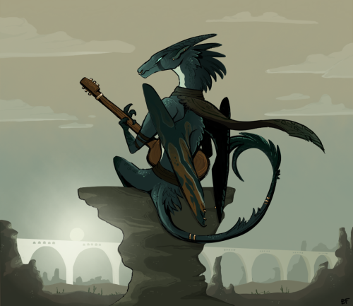 batfossil-fr:she chillin. looking over the aqueduct.bit of rough practice since its been a long time