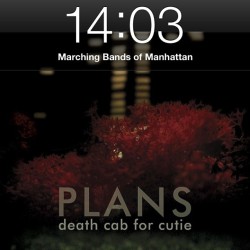 livingtechnicolour:  Music for such an amazing day! #noregrets #deathcabforcutie #plans #marchingbandsofmanhattan #ifeelinfinite!!!!!! 