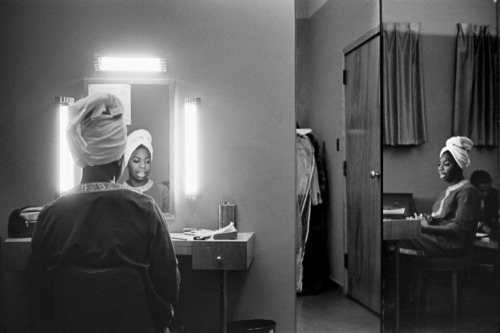 personettes: Nina Simone as captured by Alfred Wertheimer, December 1964.