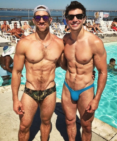 Hump Day HunksOut &amp; Proud Musicians Chris Marchant And Steve Grand Enjoy some tea time 