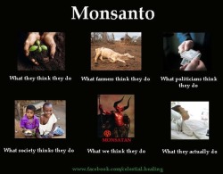 hellnotogmo-monsanto:  Together we can stop Monsanto- spread the message.