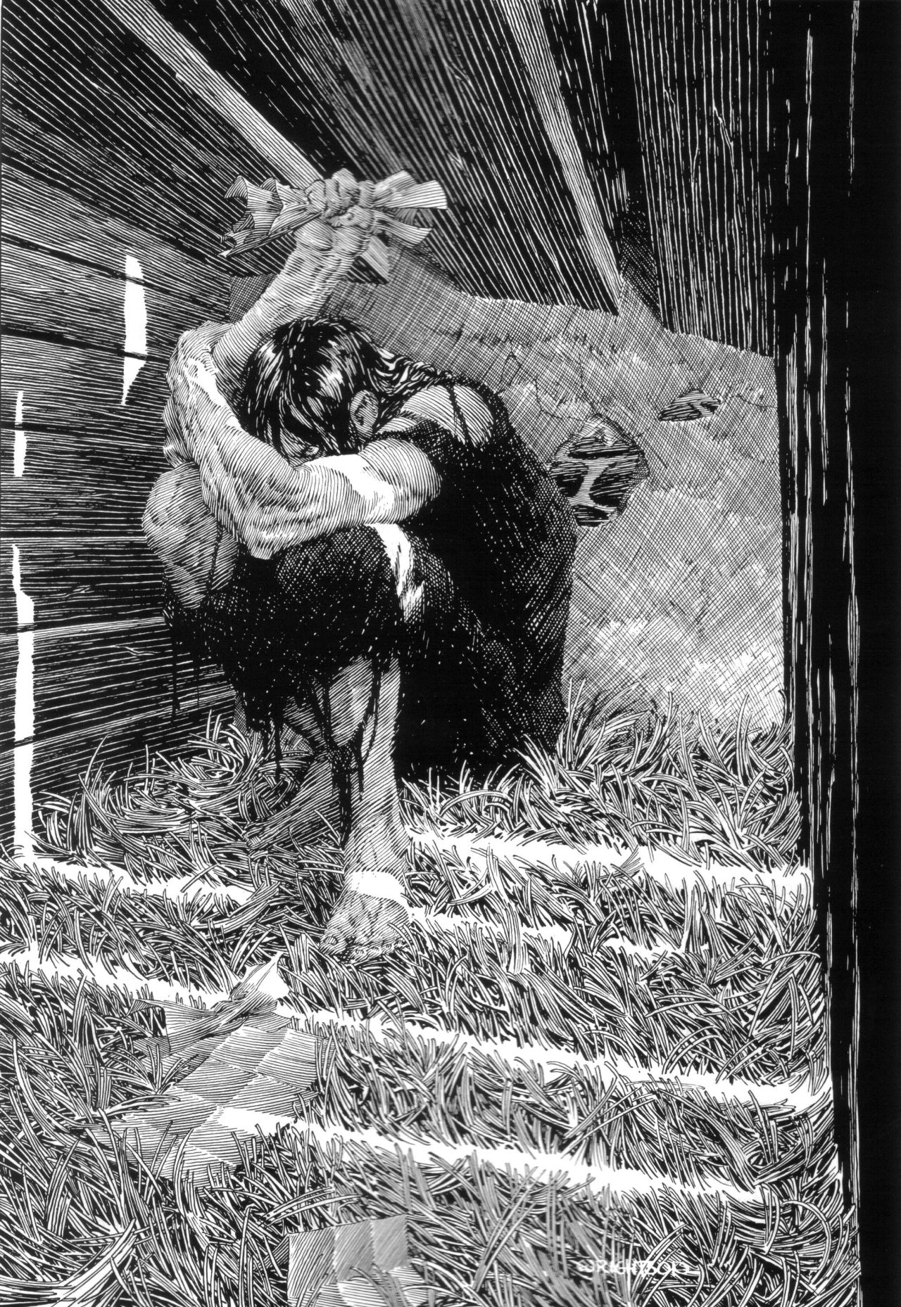 wunderstoat:  morbid, macabre and whatnot, again i dont know artist names. next might