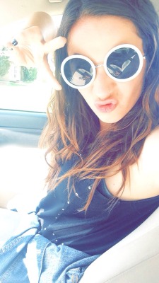 madeofmorninglight:  Just being a white girl in my Prius.