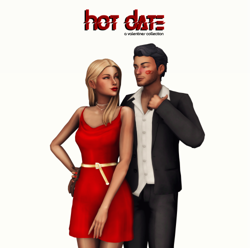 arethabee:hot date collection  ✧･ﾟ･ 5 new itemsbase game compatible downloads page / cc tag i w