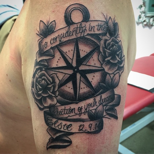 Welcome to Avinit Tattoo — Sailor Jerry inspired piece. Thanks Ken! #London ...