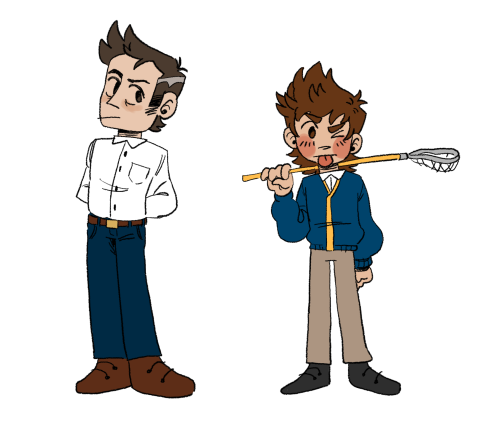 some character designs for a media studies group project!! 