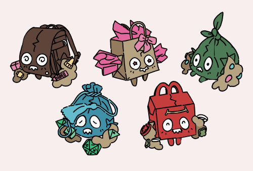 the-haiku-bot: sablingart: Different types of Trubbish! Still can’t decide on which ones to ev