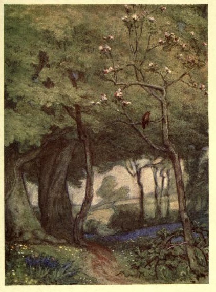 starrydiadems:  Paintings of Keats’ poems by W. J. Neatby, from A Day With John Keats by