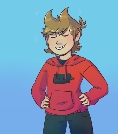 thesweetmacaron:  Baconcolaweek Day 1: ChildhoodWOOOOOOOOOOO OKAYso um my headcanon is that in their childhood as soon as Tord found out that Edd could draw, Tord immediately started asking him requests to draw him and some anime girls .That’s pretty