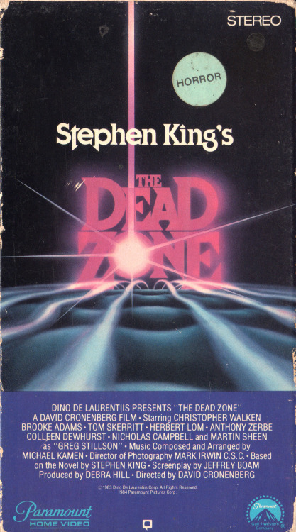 THE DEAD ZONE (1983) 