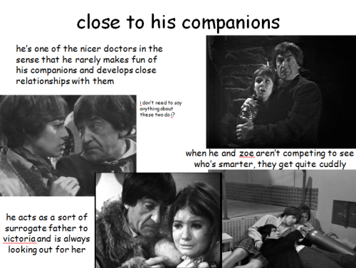 stephadoo:Classic Doctors Are Awesome → Second Doctor