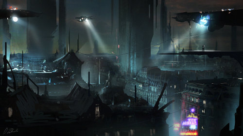 Blade Runner Paris by daRoz 